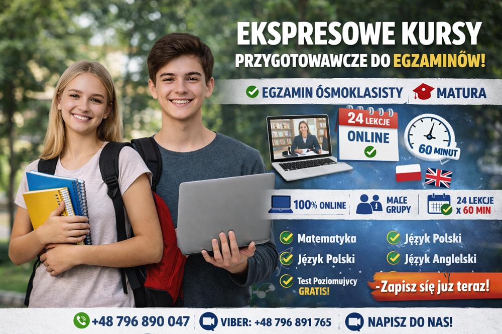 kursy do&nbsp;matury